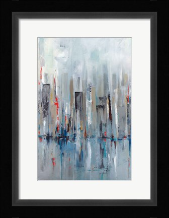 Framed Effervescent Reflections Print