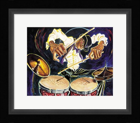 Framed Thunder Print