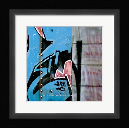 Framed Street Flow I Print