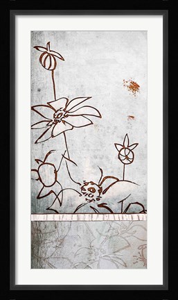 Framed Touch of Spring I Print