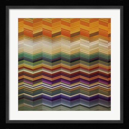 Framed Color &amp; Cadence II Print