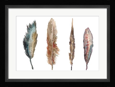 Framed Listen To The Wind Blow Print