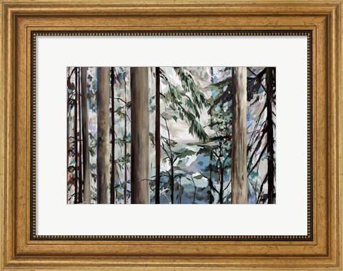Framed Whispering of the Branches Print