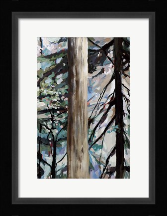 Framed Whispering of the Branches III Print