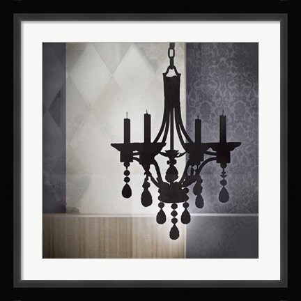 Framed Crystal Light I Print