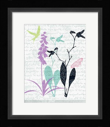 Framed Poems II Print