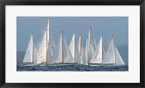 Framed Sailing Team Print