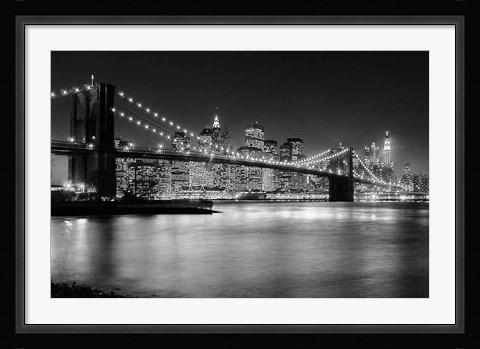 Framed NYC Nights Print