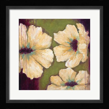 Framed Blooms II Print