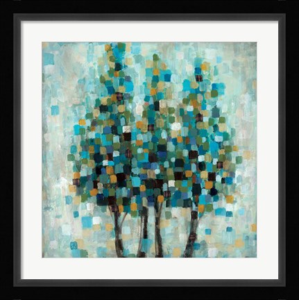 Framed Into the Blue Print