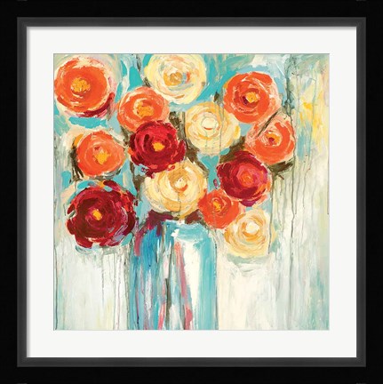 Framed Sunlit Blooms Print