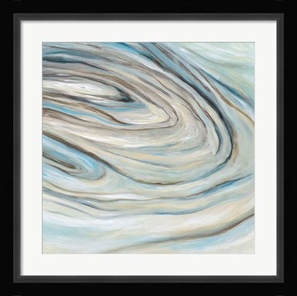 Framed Blue Amethyst Print