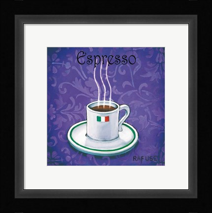 Framed Espresso Print