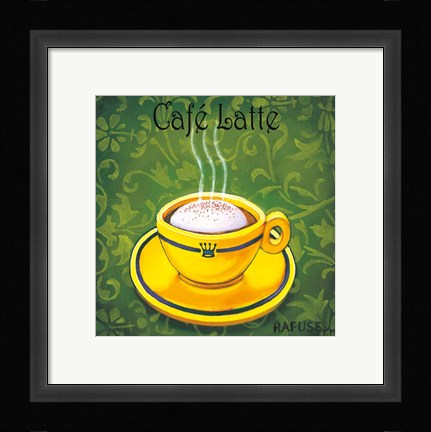 Framed Cafe Latte Print