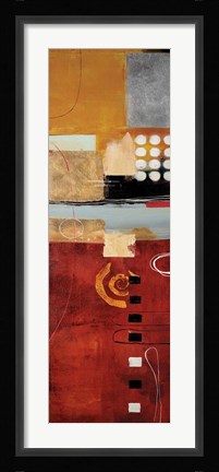 Framed Abstract &amp; Natural Elements I Print