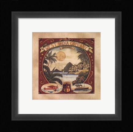 Framed West India Print