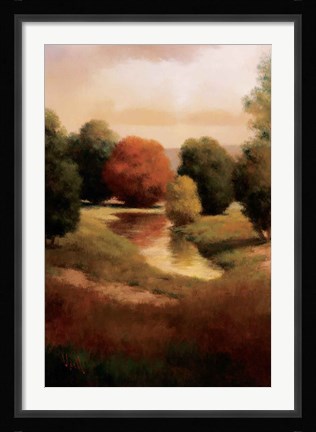 Framed Summer's Passage II Print