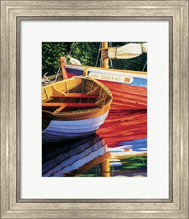 Framed Late Afternoon Reflections Print
