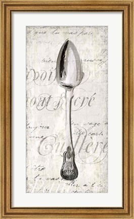 Framed Decoative Spoon Print
