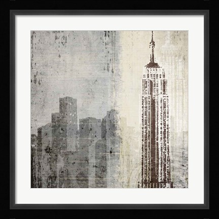 Framed Edifice II Print