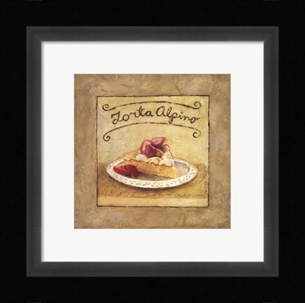 Framed Torta Alpino Print