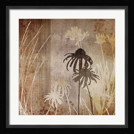 Framed Floral A Print