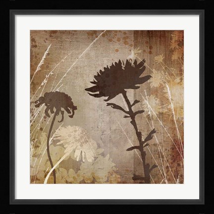 Framed Floral B Print