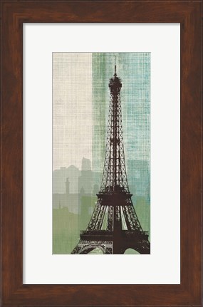 Framed Eiffel Tower II Print