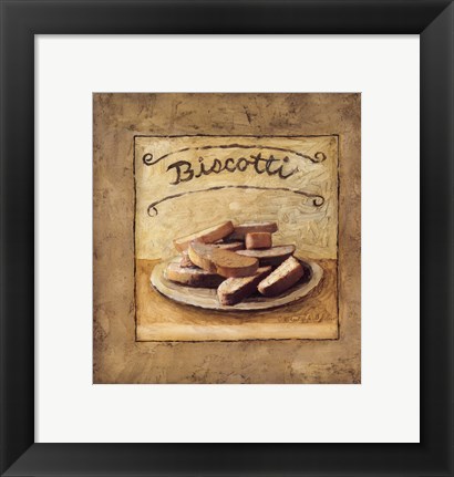 Framed Biscotti Print