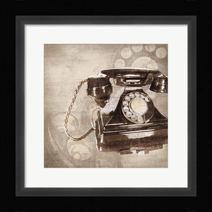 Framed On My Desk II Print