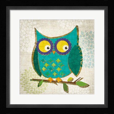 Framed Who's Hoo I Print