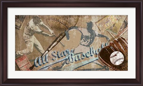 Framed Home Run Print