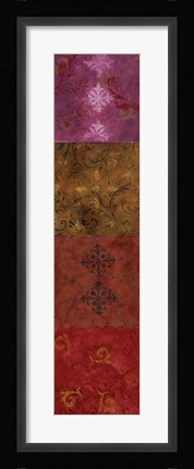 Framed Tamarind Splash I Print