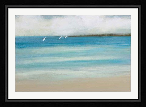 Framed Catching The Breeze Print