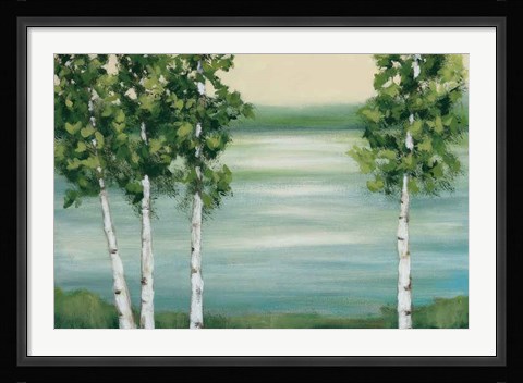 Framed Quiet Lake Print