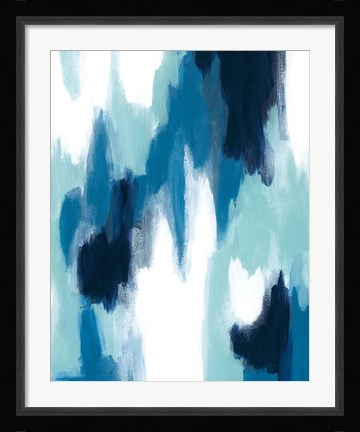 Framed Happy Blues I Print