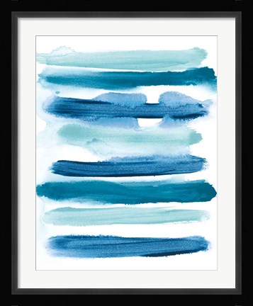 Framed Waves I Print