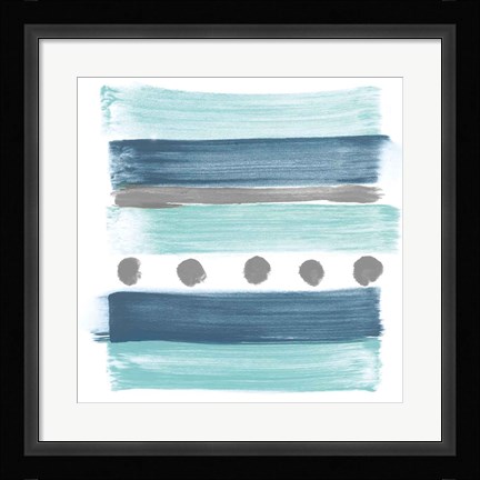 Framed Beach Day I Print