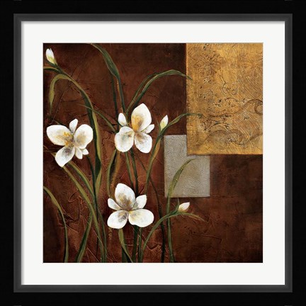 Framed Orchid Melody I Print