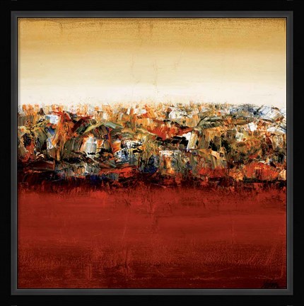 Framed Red Lake Print