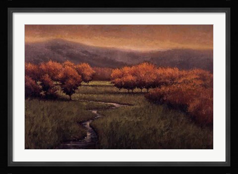 Framed Morning Fescue Print