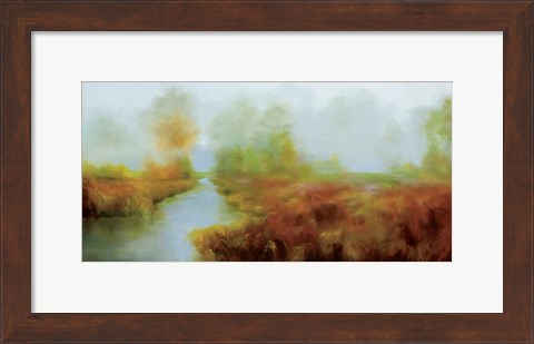 Framed Fraser River Park Print