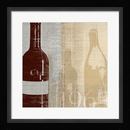 Framed Bordeaux II Print
