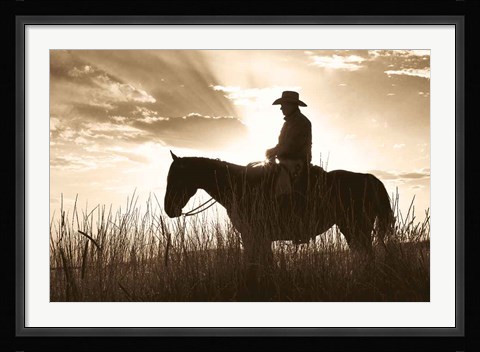 Framed Day's End Print