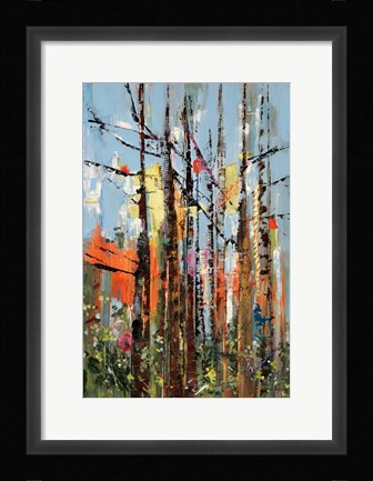 Framed Eclectic Forest Print