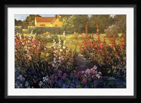 Framed Farm Garden Print