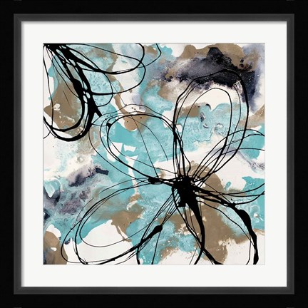 Framed Free Flow II Print