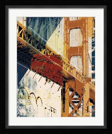 Framed Into Manhattan I Print