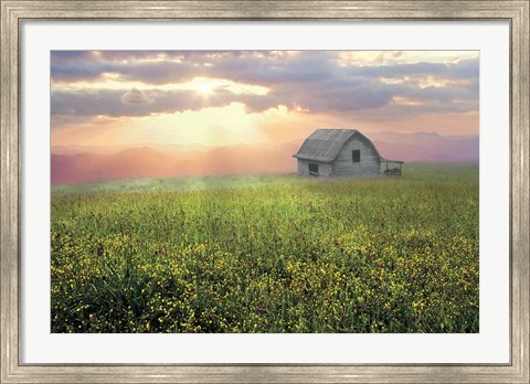 Framed Morning Has Broken Print