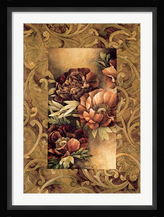 Framed Poppies II Print